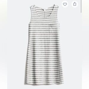 Market & Spruce Gray and White Striped Dress